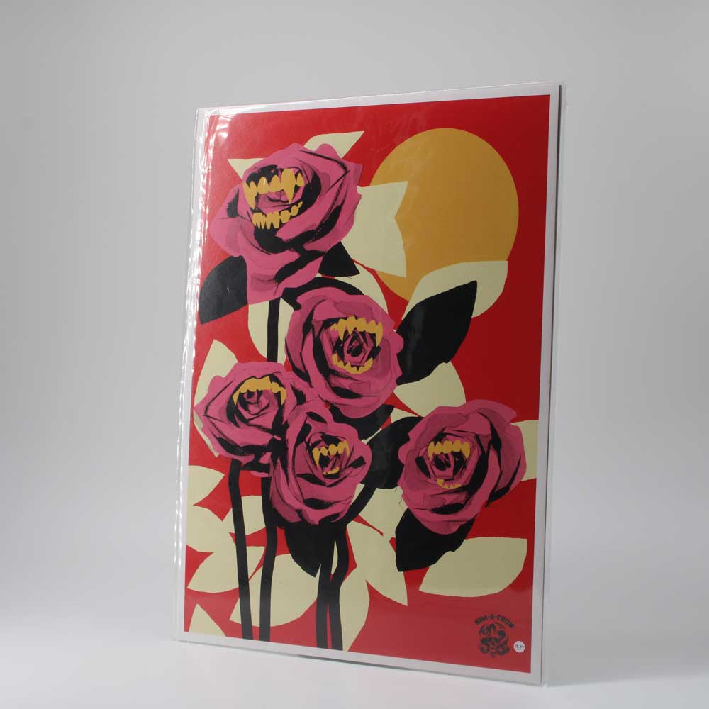 Kim-A-Tron Wild Flowers Artwork - A3