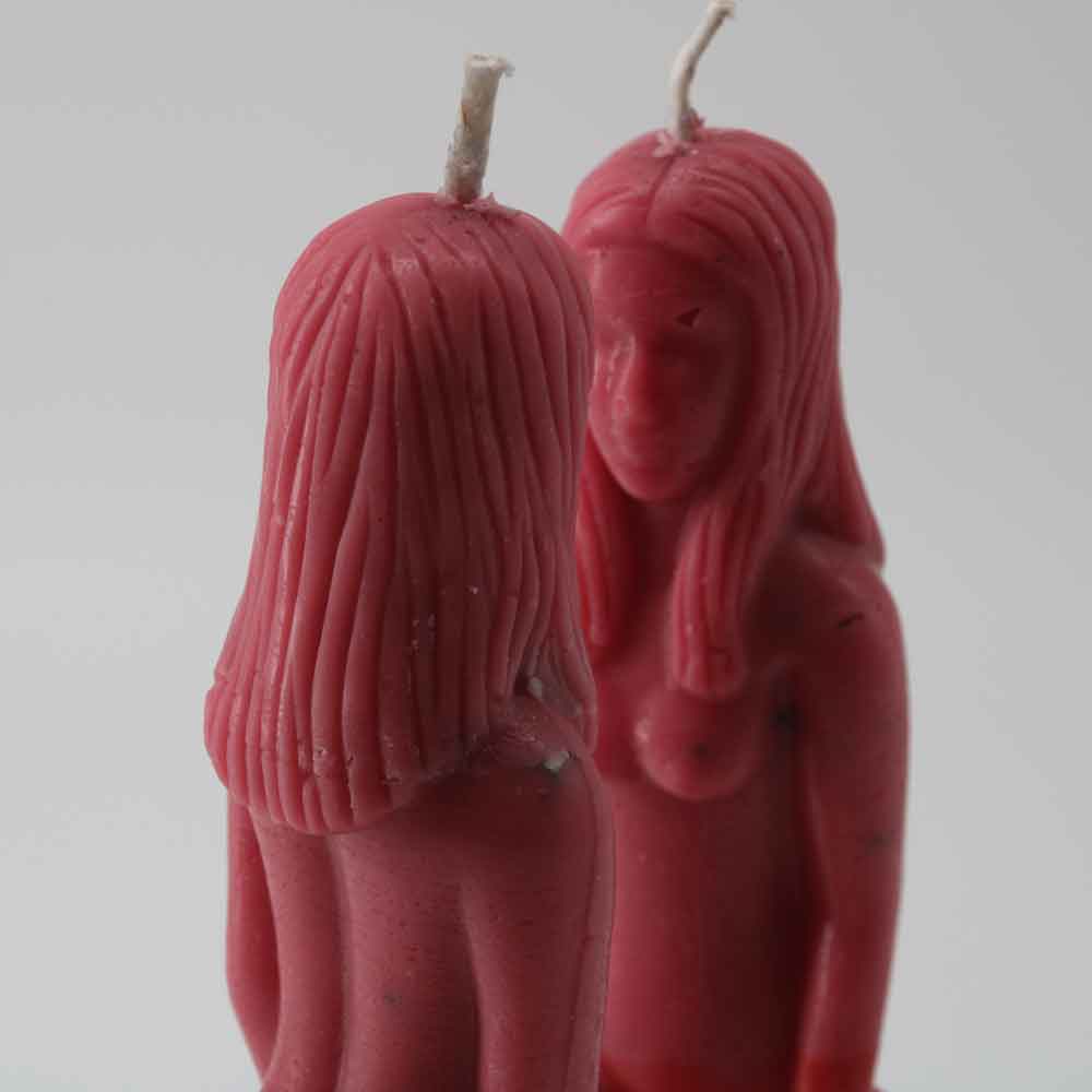 Lovers Couples Candle - Same Sex Female - Multiple Fixed Figure Candles