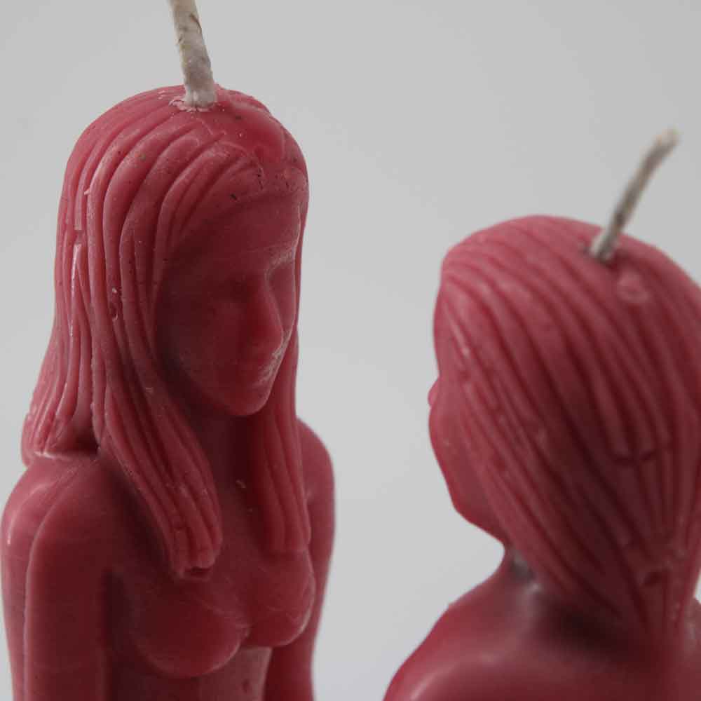 Lovers Couples Candle - Male and Female - Multiple Fixed Figure Candles