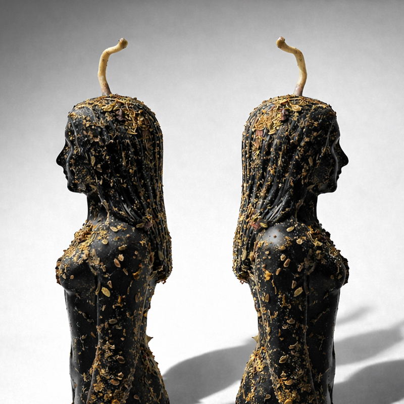 Multiple Fixed Figure Candles