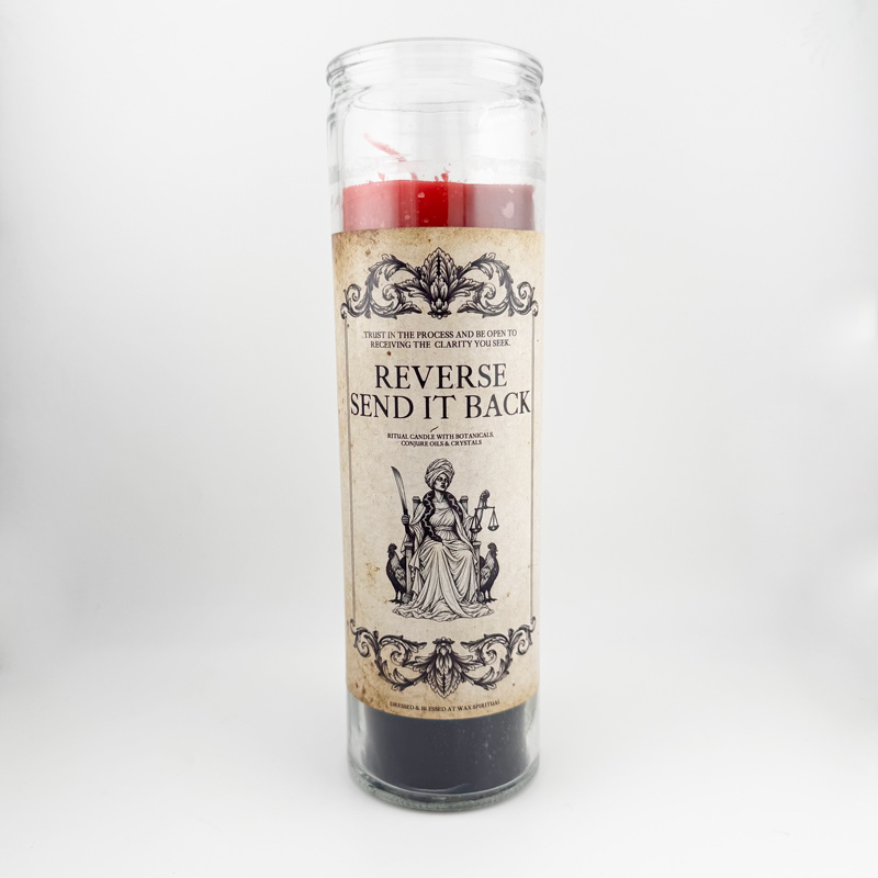 Reverse Send It Back Candle - 7-day Candle