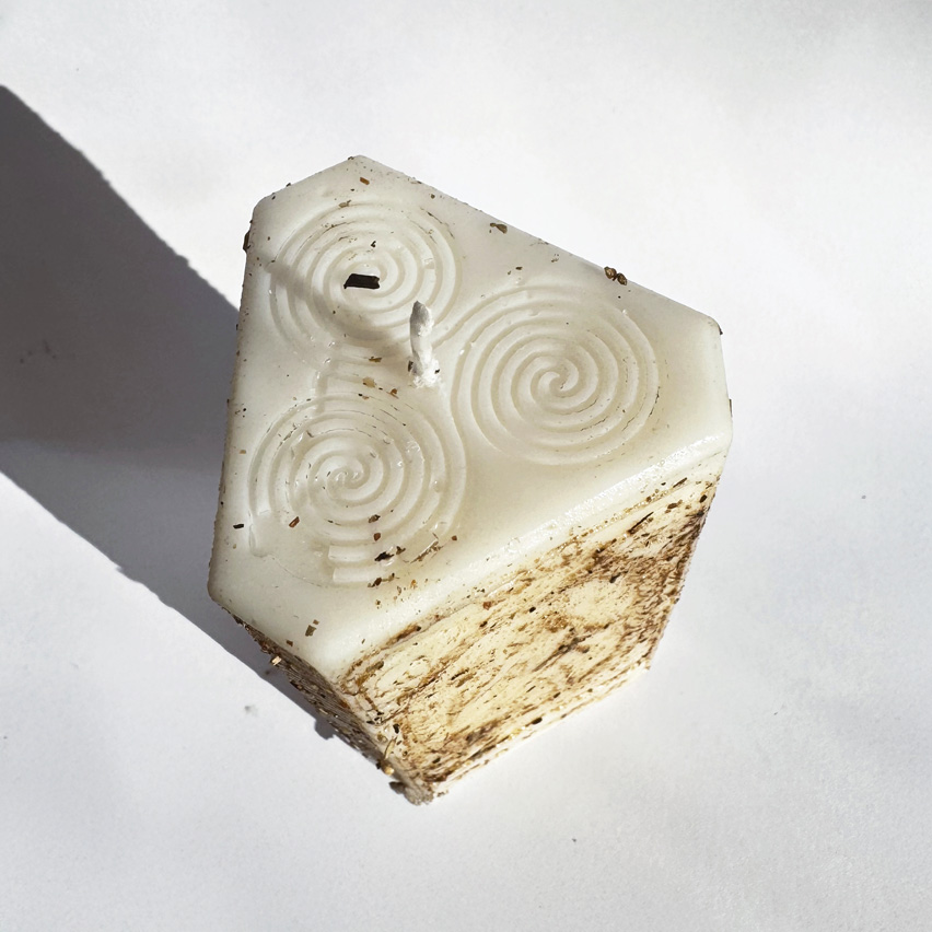 The World Tarot Ritual Candle