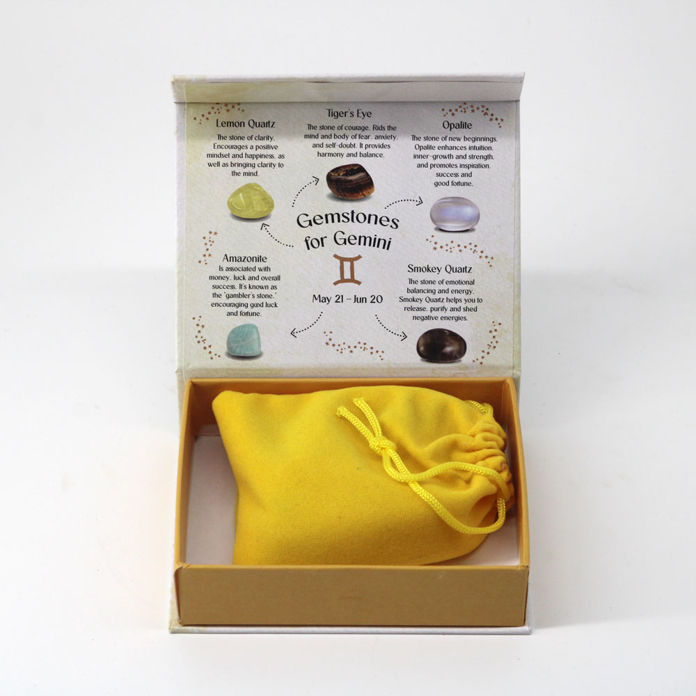 Gemini Crystal Tumblestone Set