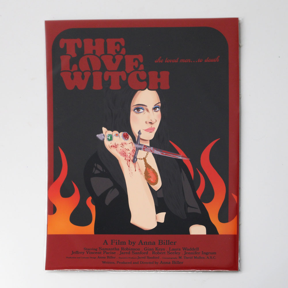 Love Witch Illustrated Film Poster