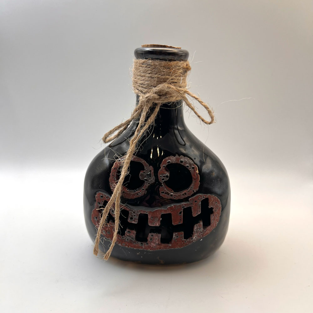 Grinning Spirit Bottle Lights - Black