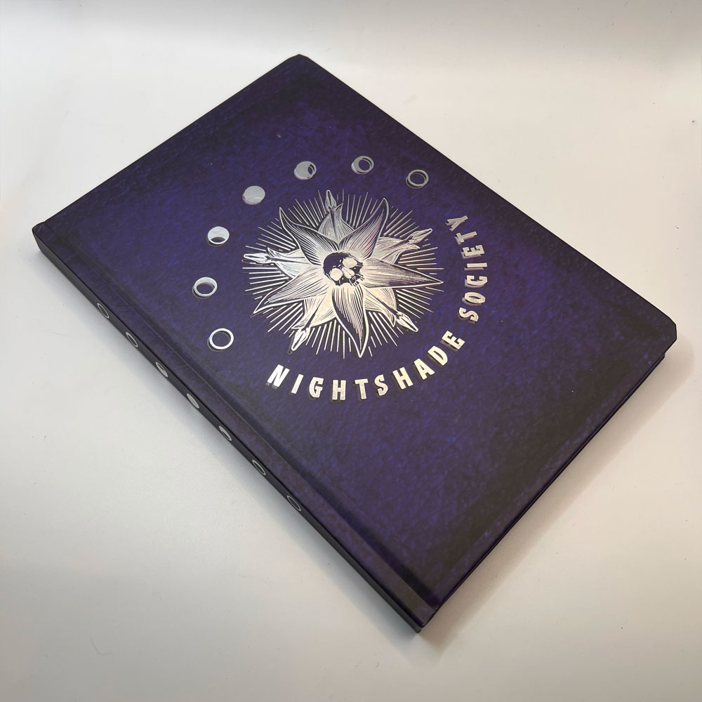 Wednesday A5 Notebook – Nightshade Society Journal