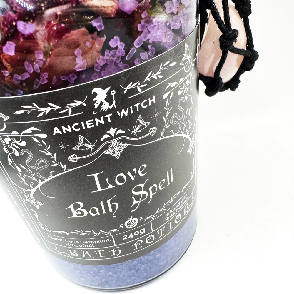 Love Bath Salts with Rose Quartz