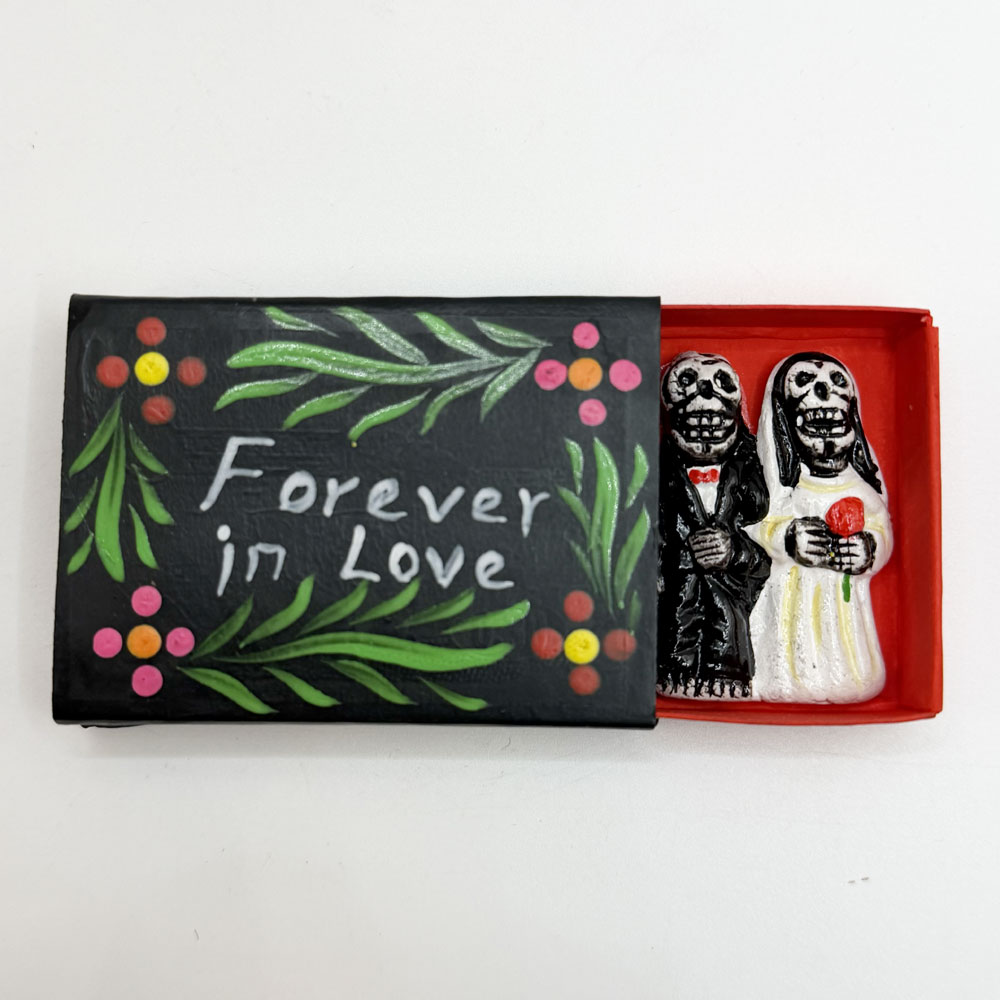 Skeleton Novios Couple - Bride & Groom