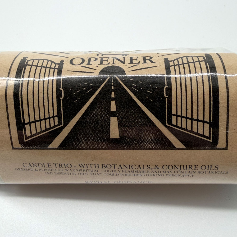 Road Opener Spell Candle – Trio