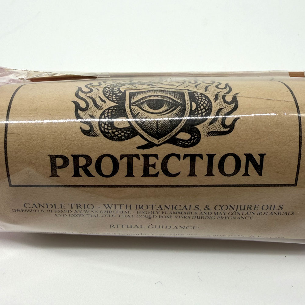 Protection Spell Candle – Trio