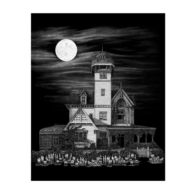 Practical Magic House Art Print