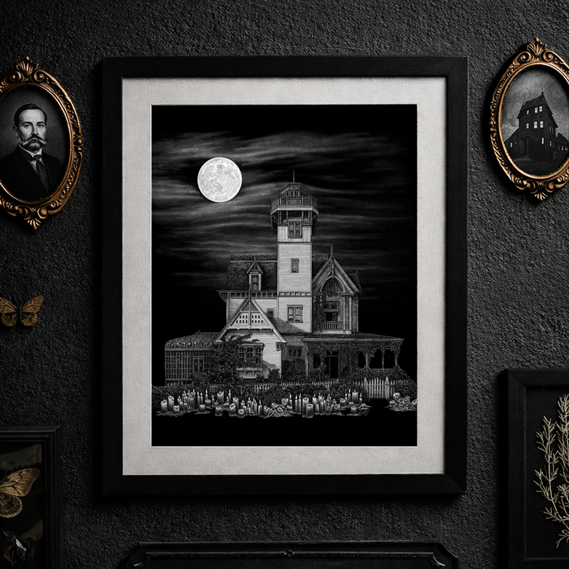 Practical Magic House Art Print