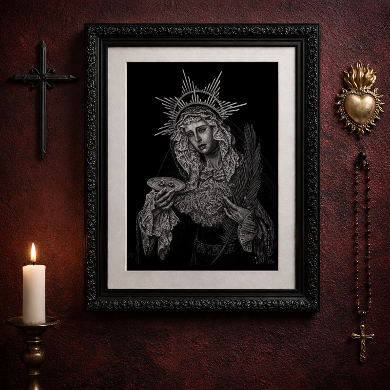 Saint Lucia Art - Saint Lucy Artwork