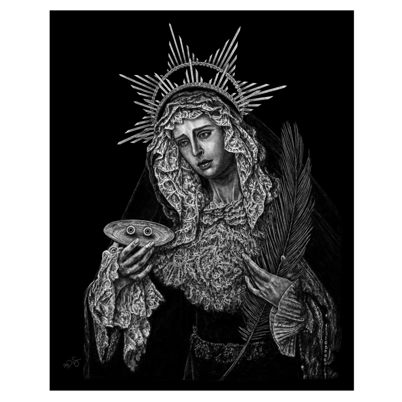 Saint Lucia Art - Saint Lucy Artwork