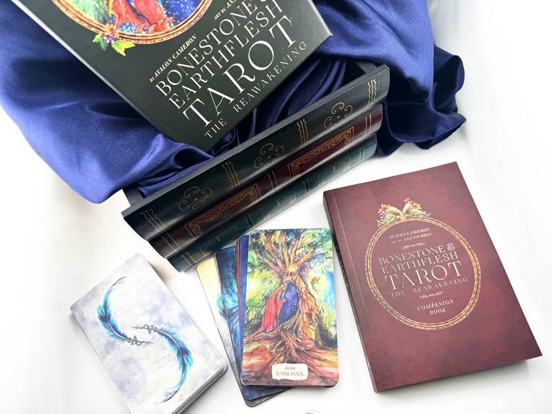 Deck of the Month: Bonestone & Earthflesh Tarot: The Reawakening 