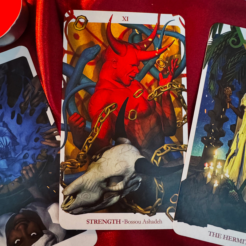 DECK OF THE MONTH: The Voodoo Tarot Kit: Spirit Box