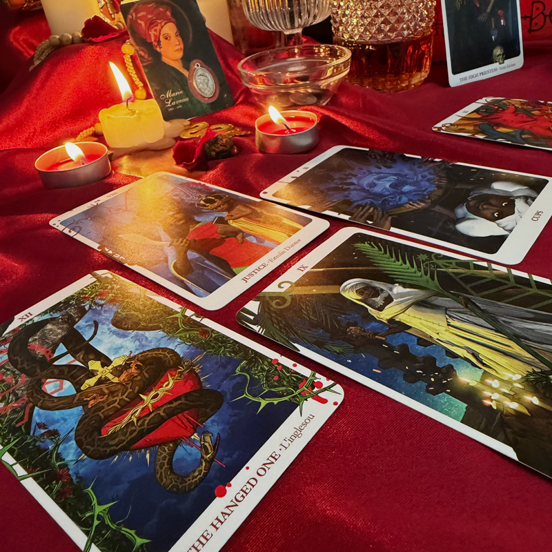 DECK OF THE MONTH: The Voodoo Tarot Kit: Spirit Box