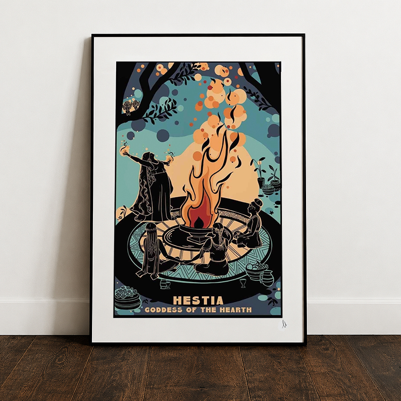 Hestia Art Print