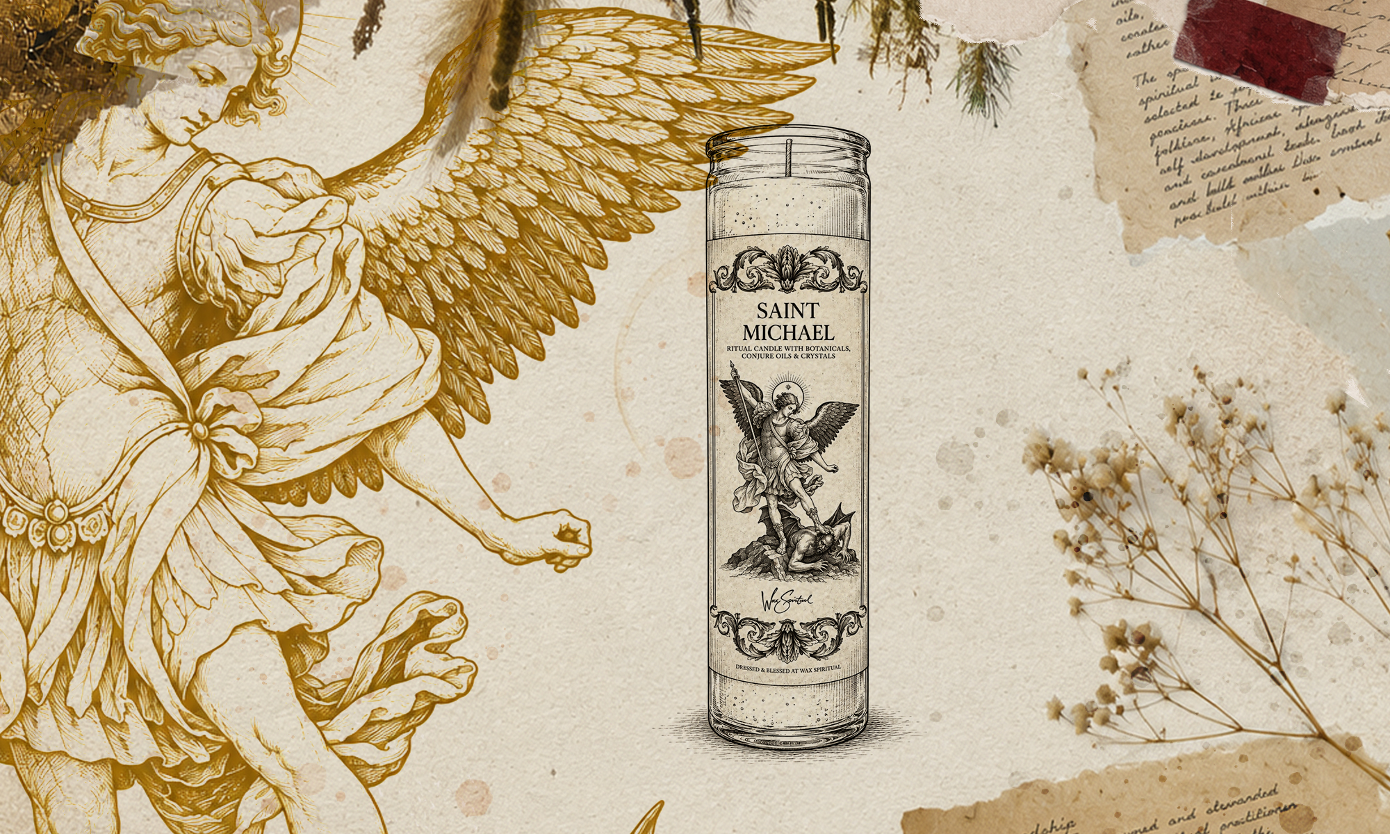 Archangel Michael - Wax Spiritual